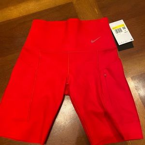 brand new high waisted red nike spandex